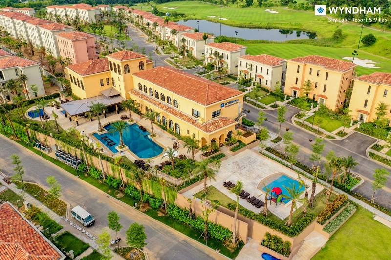 tit Những lợi thế ngàn vang khó mua của biệt thự Wyndham Sky Lake Resort & Villas