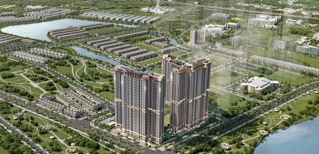 Masterise Homes triển khai theo 2 giai đoạn và đây là dự án đầu tiên tại phía Đông Hà Nội