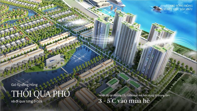 Alluvia City gây sốt với mô hình BĐS năng lượng