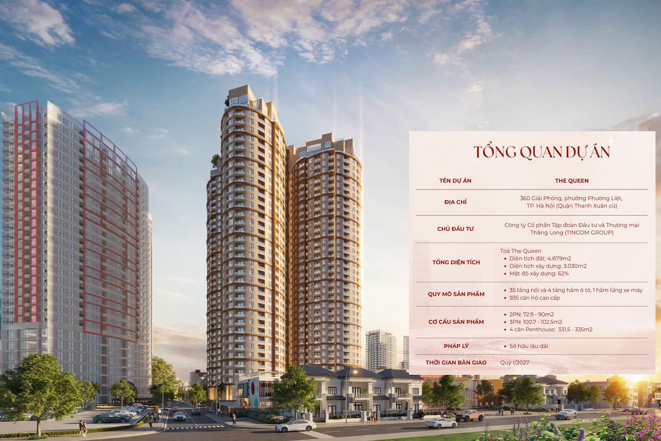 tit The Queen 360 Giải Phóng – Không gian sống cân bằng: Kết hợp nhịp sống hiện đại và sự tĩnh tại